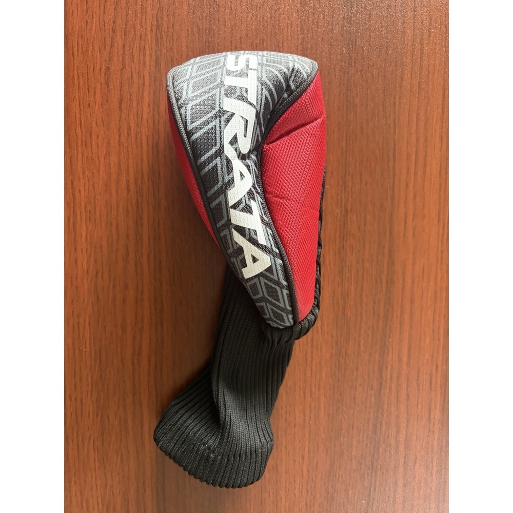 Strata Golf 4H 4 Hybrid Golf‎ Club Headcover Red Black Pullover